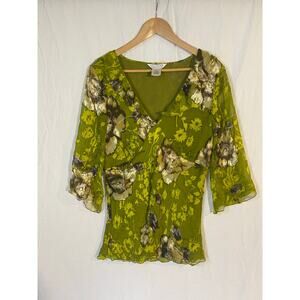 Uniform John Paul Richard green blouse